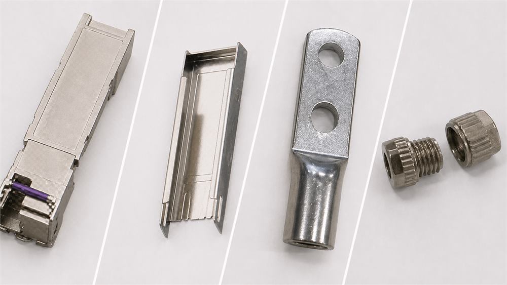 Custom electronic metal components