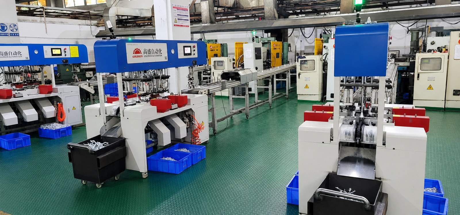 Clean automated die-casting production workshop