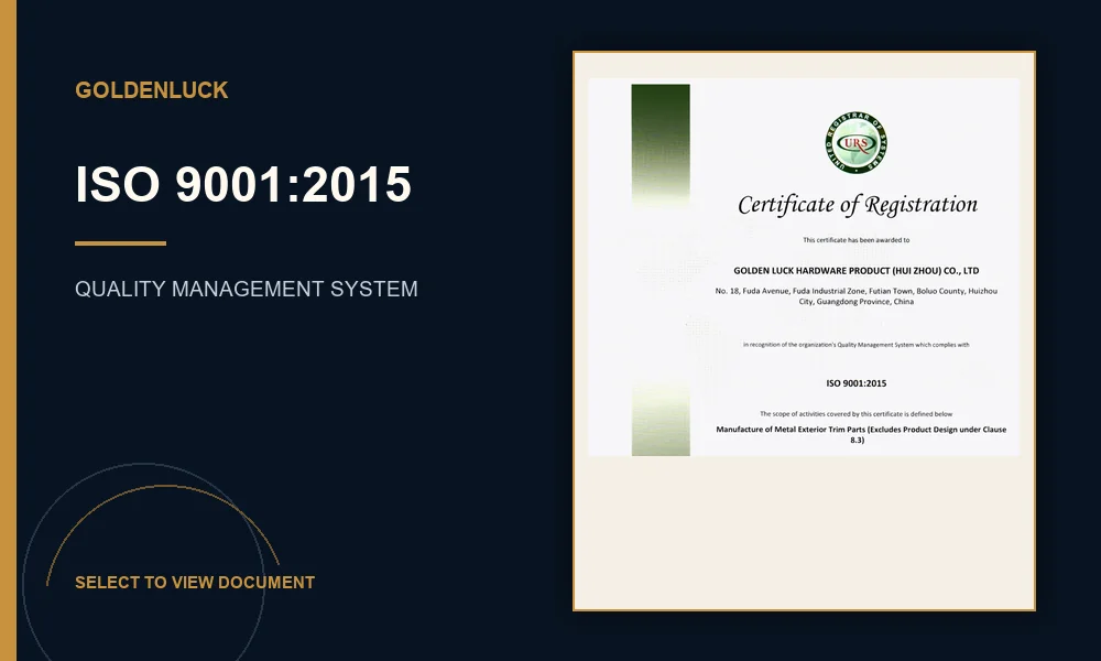 ISO 9001 certificate thumbnail