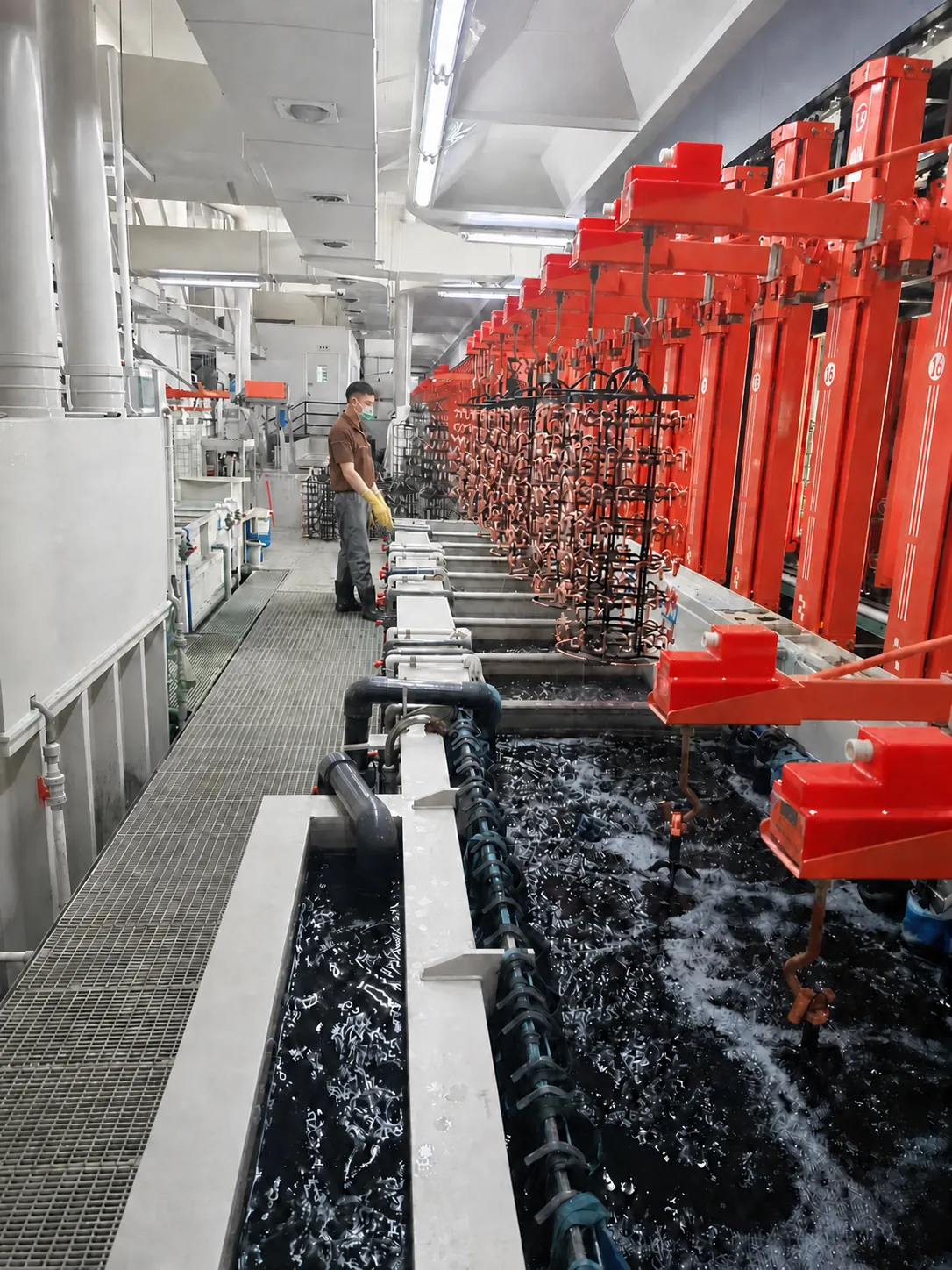 Automated rack transfer system